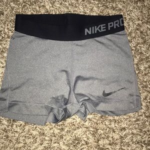 Nike pro running shorts